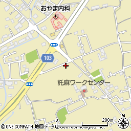 九州建産熊本営業所周辺の地図