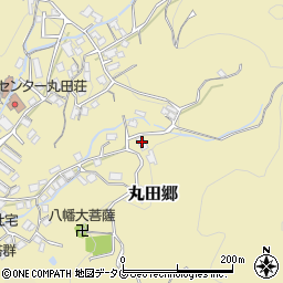 長崎県西彼杵郡長与町丸田郷822周辺の地図