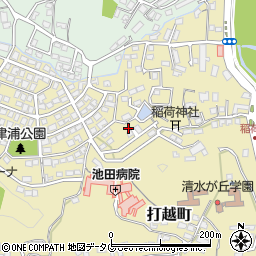 熊本県熊本市北区打越町37-26周辺の地図