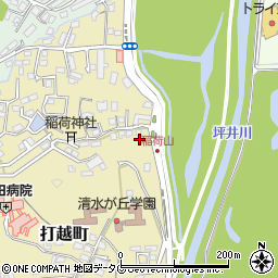 熊本県熊本市北区打越町39-29周辺の地図