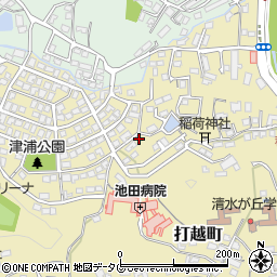 熊本県熊本市北区打越町37-12周辺の地図
