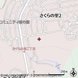 長崎県長崎市さくらの里周辺の地図