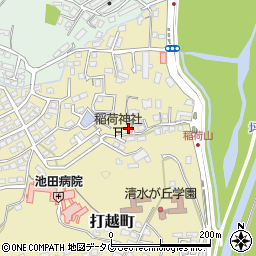 熊本県熊本市北区打越町40-107周辺の地図