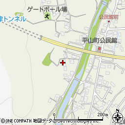 長崎県諫早市平山町581周辺の地図