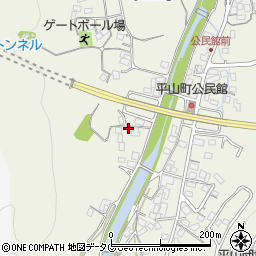 長崎県諫早市平山町582周辺の地図