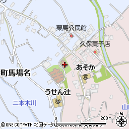 長崎県雲仙市吾妻町栗林名438周辺の地図