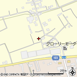 熊本県熊本市東区小山町1931周辺の地図
