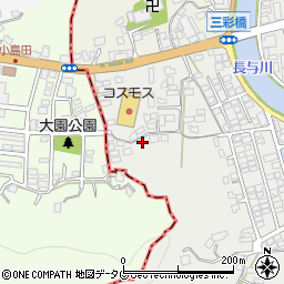 長崎県西彼杵郡長与町嬉里郷32-4周辺の地図