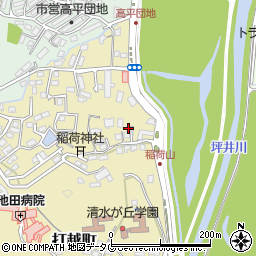 熊本県熊本市北区打越町40-78周辺の地図
