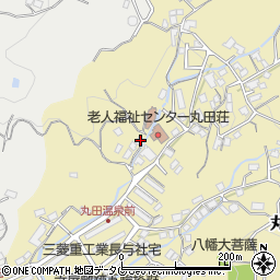 長崎県西彼杵郡長与町丸田郷160周辺の地図