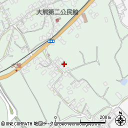 長崎県雲仙市吾妻町阿母名266-1周辺の地図