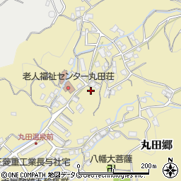 長崎県西彼杵郡長与町丸田郷323周辺の地図