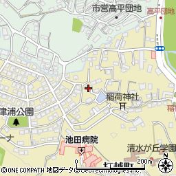熊本県熊本市北区打越町42-5周辺の地図