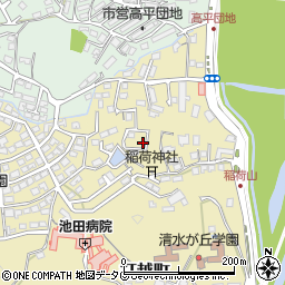 熊本県熊本市北区打越町41-10周辺の地図