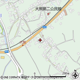 長崎県雲仙市吾妻町阿母名245周辺の地図