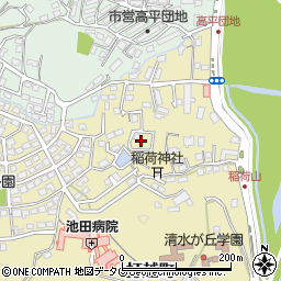 熊本県熊本市北区打越町41周辺の地図