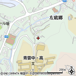 長崎県西彼杵郡時津町左底郷250周辺の地図