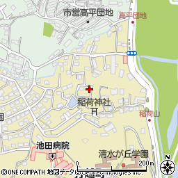 熊本県熊本市北区打越町41-6周辺の地図