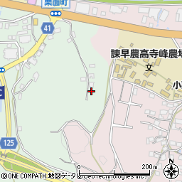 長崎県諫早市栗面町955周辺の地図