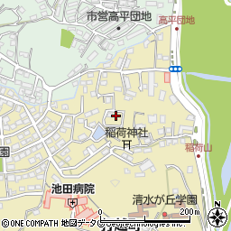 熊本県熊本市北区打越町41-5周辺の地図