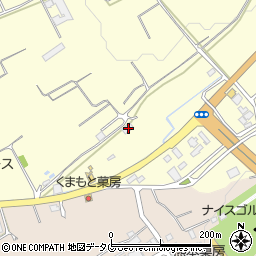 熊本県熊本市東区小山町1991周辺の地図