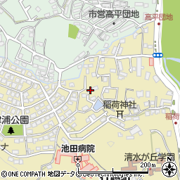 熊本県熊本市北区打越町42-45周辺の地図