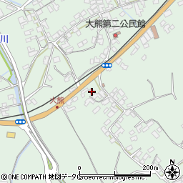 長崎県雲仙市吾妻町阿母名252周辺の地図
