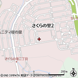 長崎県長崎市さくらの里2丁目19-16周辺の地図