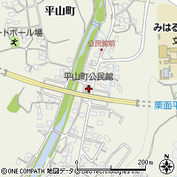 長崎県諫早市平山町278周辺の地図