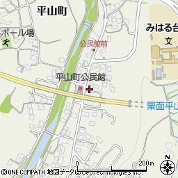 長崎県諫早市平山町250周辺の地図