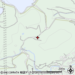 長崎県西彼杵郡時津町左底郷486周辺の地図