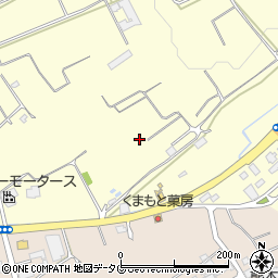 熊本県熊本市東区小山町2117周辺の地図