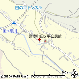 長崎県雲仙市吾妻町田之平名917周辺の地図