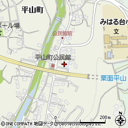 長崎県諫早市平山町253周辺の地図