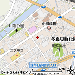 セブンイレブン多良見体育センター前店周辺の地図