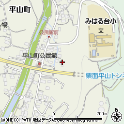 長崎県諫早市平山町256周辺の地図