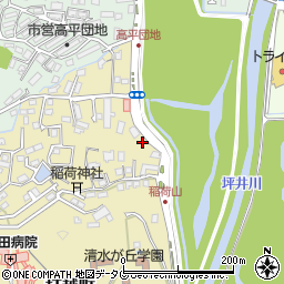 熊本県熊本市北区打越町40-62周辺の地図