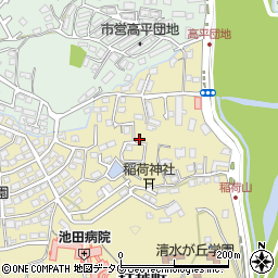 熊本県熊本市北区打越町40-11周辺の地図