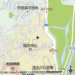 熊本県熊本市北区打越町40周辺の地図