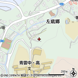 長崎県西彼杵郡時津町左底郷226周辺の地図