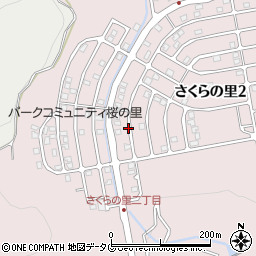 長崎県長崎市さくらの里2丁目23周辺の地図