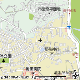 熊本県熊本市北区打越町42周辺の地図