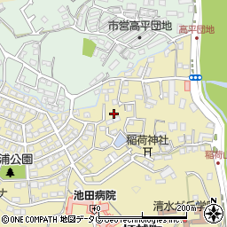 熊本県熊本市北区打越町42周辺の地図