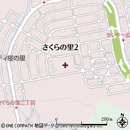 長崎県長崎市さくらの里2丁目19周辺の地図