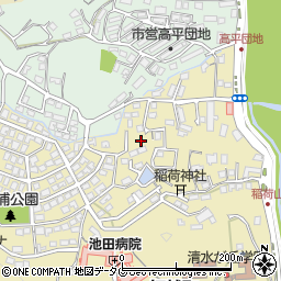 熊本県熊本市北区打越町42-6周辺の地図