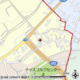 熊本県熊本市東区小山町2051-1周辺の地図