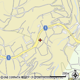 熊本県熊本市西区河内町野出2006周辺の地図