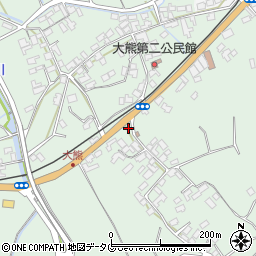長崎県雲仙市吾妻町阿母名244周辺の地図
