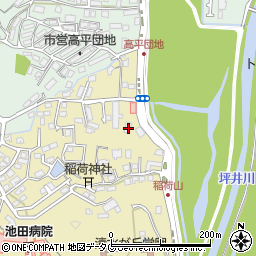 熊本県熊本市北区打越町40-58周辺の地図