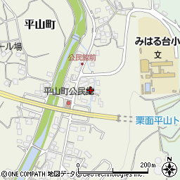 長崎県諫早市平山町233周辺の地図